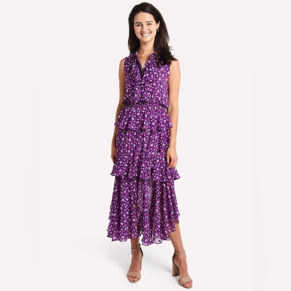 MISA Los Angeles IIona Vibrant Purple Dress SZ XS - Picture 1 of 7